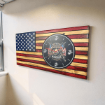 Rustic American Flag